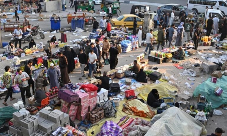 Iraqi Markets Offer Refuge for Iranian Pedlars Amid Economic Turmoil